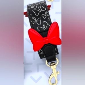 LOUNGEFLY DISNEY MINNIE MOUSE REVERSIBLE BAG STRAP